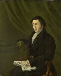 Portrait of Johannes Petrus Schouberg, Stamp Engraver at the Imperial Mint in Utrecht