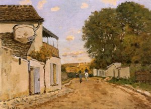 Street in Louveciennes (Rue de la Princesse), c.1873