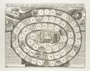 The New Snake Game Also Called Royal Pastime of Cupid
