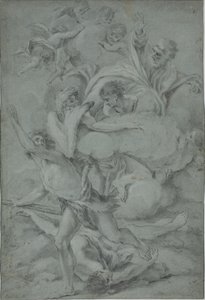 God Cursing Cain After the Murder of Abel