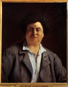 Portrait of the Writer Alexandre Dumas Père