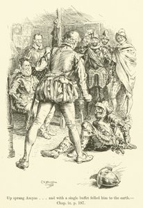 Illustration for Westward Ho! by Charles Kingsley
