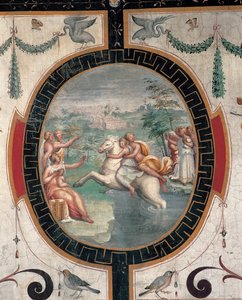 Cloelia Passing the Tiber