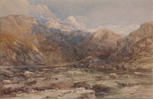 River Landscape in Wales