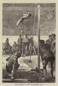 Pole Leaping at the Agricultural Hall