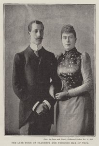 The Late Duke of Clarence and Princess May of Teck
