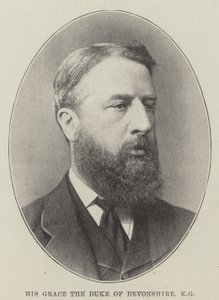 His Grace the Duke of Devonshire, KG