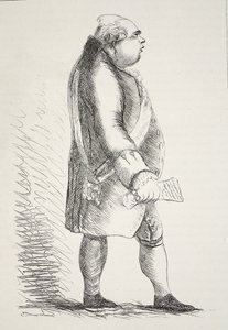 Lord North, facsimile of an old print