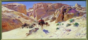 Caravan in the Desert