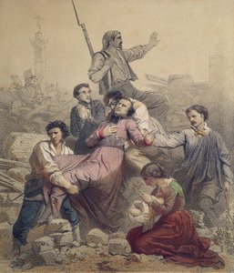 The Death of Monseigneur Affre, 25th June 1848
