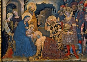 The Adoration of the Magi (detail)