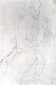 Seated Woman with Boa (Adele Bloch-Bauer)