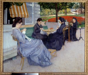 Country portraits (sewing women)