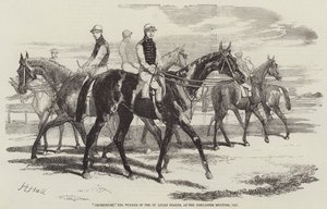 Imperieuse, the Winner of the St Leger Stakes, at the Doncaster Meeting, 1857