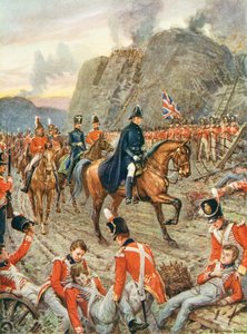 The Duke of Wellington at the Siege of Badajos