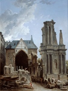 The Demolition of the Church of the Feuillants, 1805