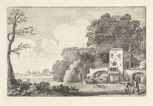 Landscape with the Dismissal of Hagar and Ishmael