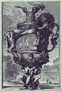 Garden sculpture, published c.1670