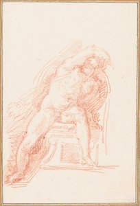Ignudo from Sistine Chapel Ceiling