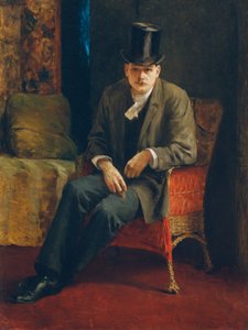 Self-Portrait with Top Hat