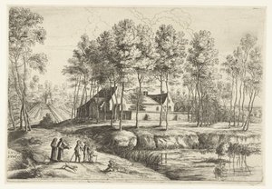 View of the Capuchin Monastery in Tervuren