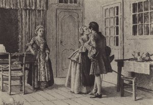Illustration for Book V of Les Confessions de Jean-Jacques Rousseau