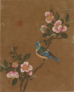 Ten pictures of birds and flowers