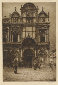 Façade of the Scuola di San Marco, Venice