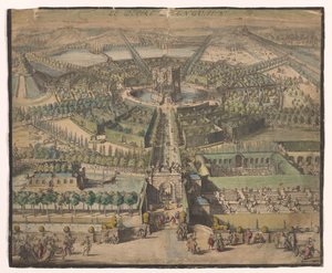 View of the Park of Enghien