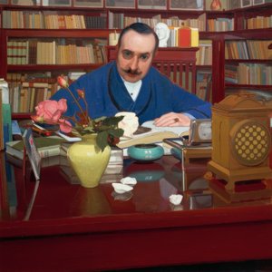 The Writer and Art Critic Ugo Ojetti