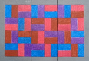 Tiled Triptych, 2020