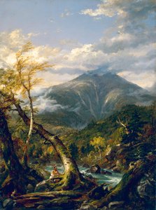 Mount Marcy from the Opalescent River