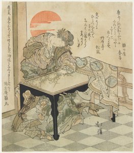 Chinese Princess at an Embroidery Table, 1828