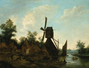 Landscape Windmill