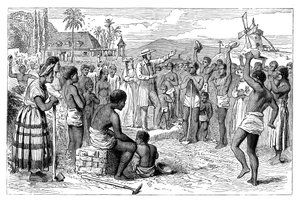 The Emancipation of Slaves on a West Indian Plantation