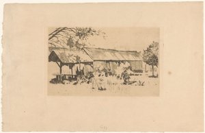 Outbuilding in Nature on Java