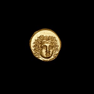 Rhodian Tetrobol Coin, Ancient Greece, Islands off Caria, Helios