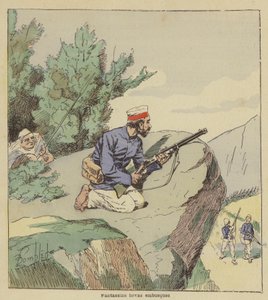 Hova Infantrymen in Ambush