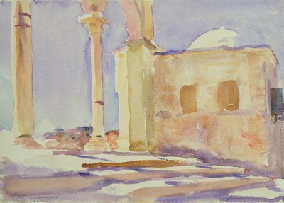 Dome of the Rock, Jerusalem by John Singer Sargent