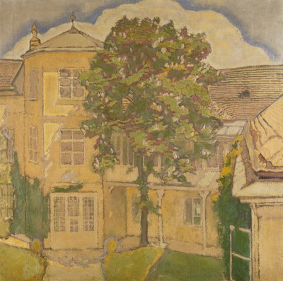 Flowering Chestnut Tree in the Garden by Koloman Moser