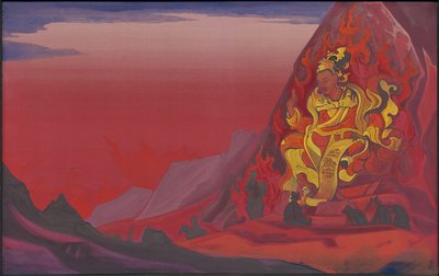 Command of Rigden Djapo, 1933 by Nicholas Roerich